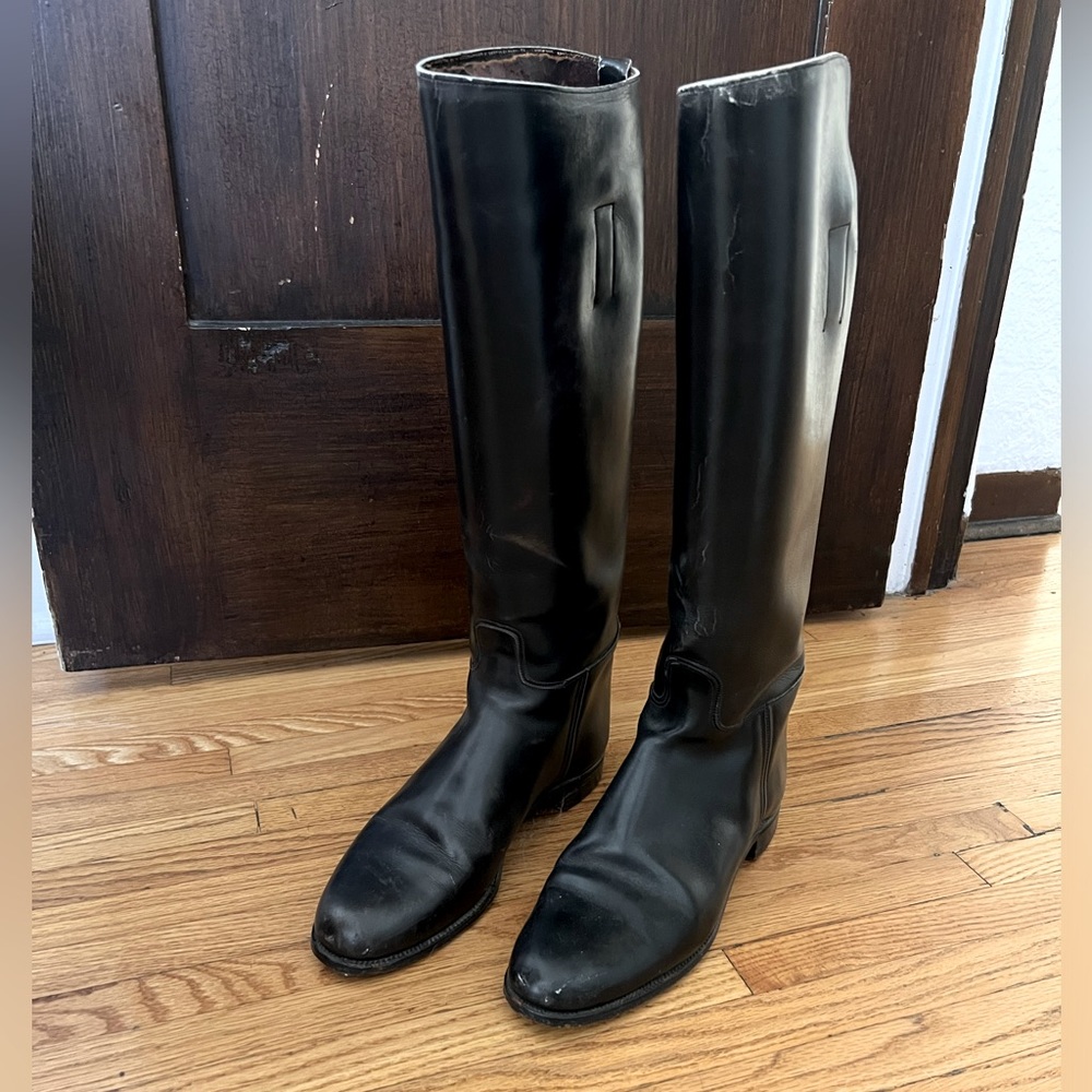 Vintage Manfield Riding Boots - Beautifully Worn Size 9